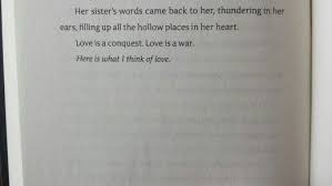 Love S A Conquest Love Is A War Here Is What I Think Of Love Fairest By Marissa Meyer Lunar Chronicles Quotes Lunar Chronicles Little Miss Books