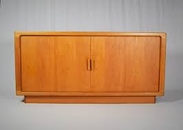 Sun cabinet teak sideboard #215010 and hutch #214510. 1960s Danish Sideboard By Dyrlund Teak Organic Tambour Doors Vinterior