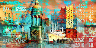 Ultras magdeburg collage bild auf pvc plane / pvc banner inkl ösen, maße: 10200607 Hamburg Collage 035 Hamburg Bilder Und Fotos Auf Leinwand Oder Acrylglas Online Kaufen