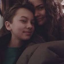 Hayden Byerly and Maia Mitchell