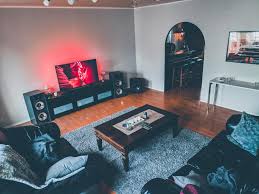 My Living Room Ideas Interior Living Space Design Concept Furniture Home Decor Aesthetic In 2020 Mens Apartment Decor Home Cinema Room First Apartment Decorating