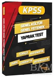 » kpss lisans sınavında kaç soru sorulacak? 2021 Kpss Genel Kultur Genel Yetenek Yaprak Test Bkmkitap Com