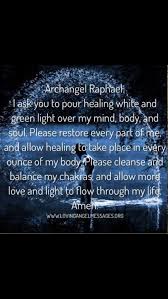 Archangel Raphael Archangel Prayers Angel Prayers Prayers For Healing