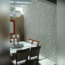 Revestimento 3d Sicilia Branco 4 Placas Poliestireno 50x50cm Leroy Merlin Em 2020 Revestimento 3d Decoracao Revestimento