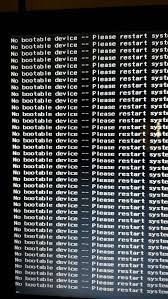 Villatec Soluciones Para Optimizar Tu Pc Que Hacer Cuando Tu Pc Indica No Bootable Device Please Restart System