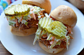 Stirring well to incorporate all ingredients. The Best Bbq Pulled Chicken Sliders My Latina Table