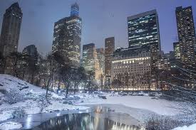 Blizzard Of 2015 In Central Park New York City New York Beautiful Winter Pictures City Clean