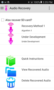 The next to recommend for the best photo recovery app for android is restore deleted photos by dumpster. Audio Recovery For Android Apk Download