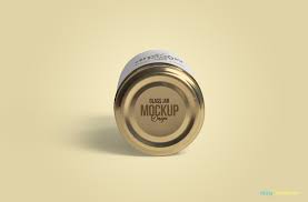 Download Free Glass Jar Mockup Psd Zippypixels