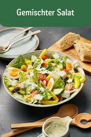 Gemischter Salat Rezept Rezept Salate Rezepte Gesund Leckere Salate Rezepte