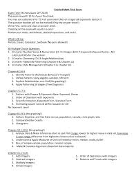 The official records of the british administration. Grade 8 Math Final Exam Review Sheet