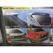 Banyak pelangan yang bertanya kepada saya tentang waranty dan. Proton Saga Iswara Aeroback Ae86 Blm Various Type Spoiler Lazada