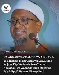 Kar ka nufaci kowa da sharri. ✍️ UMAR SHEHU ZARIA