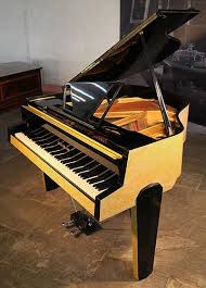 Black Baby Grand Piano For Sale Uk A 1950 S Zimmermann Baby Grand Piano With A Marble Effect Yellow And Black Formica Case At Besbrode Pianos Cabinet Fe Piano For Sale Baby Grand Pianos Piano