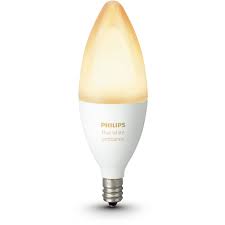 Philips Hue E12 Bulb White Ambiance 468926 B H Photo Video