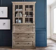 All secretary desks offer something a little unique in terms of silhouette and style. Livingston 46 Secretary Desk Pottery Barn