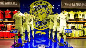 Customize jersey fc barcelona 2014/15 ii with your name and number. Fc Barcelona S 2014 15 Third Kit Now On Sale