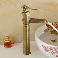 Good at filtering dirt in the water through the high quality bubbler and ceramic valve, delivery with two 60cm hose. Antique Brass Bathroom Faucet Vessel Sinks Faucet Cold And Hot Water Tap Znf067 Kitchen Faucets Faucets