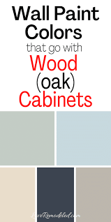 If you want to update the look, you could consider a hand scraped look and go lighter or darker than your existing honey oak cabinets. Wall Colors For Honey Oak Cabinets Love Remodeled
