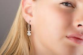 Flora, diamond cluster stud earring — Ascot Jewellery Club