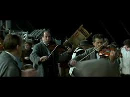 titanic 1997 violinist scene nearer
