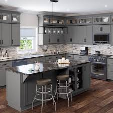 buy shaker grey kitchen cabinets rta