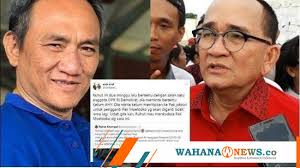 Saling Tuding, Ruhut Vs Andi Arief: Orang Gila dan Tukang Nyabu