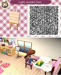 Animal Crossing Hhd Light Wooden Floor Qr Code Animal Crossing 3ds Animal Crossing Animal Crossing Qr