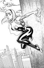 You can now print this beautiful spider man coloring miles morales coloring page or color online for free. Jeremiah Skipper Spider Gwen Hangin Out