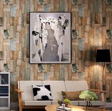 Feature Rustic Nature 3d Effect Wood Paper Wallpaper Vintage Restaurant Coffee Shop Wallpapers Home Decor Backgro Wood Grain Wallpaper Shop Wallpaper Wallpaper