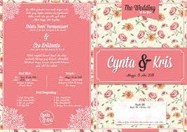 Wedding invitation template with beautiful peony flowers. Download Template Undangan Pernikahan Format Psd Ai Cdr Ms Word Iskcon Info