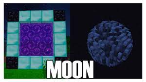 A tutorial showing in minecraft how to make a portal to heaven and also showing in minecraft all portals to heaven that ever existed in this game or not exac. How To Make A Portal To The Moon In Minecraft No Mods Youtube