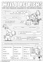 Future Simple Tense Will Won T Interactive Worksheet English Worksheets For Kindergarten Future Tense Grammar Worksheets