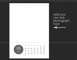 2016 Calendar Template 5x7 Size Loose Sheet 12 Month Calendar Downloadable Calendar File Fresh Clean Minim Calendar Template Calendar 2020 Calendar Template
