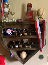 The new rbof baseball display cube is made of clear crystal styrene and allows you to show off your prized, autographed baseballs without having to actually touch them. Home Plate Ring Display Cates Woodworking Facebook