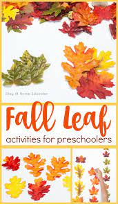 When i was a kid, one of my favourite things to do in fall was to make leaf houses. 5 Autumn Leaf Activities For Preschoolers Stay At Home Educator