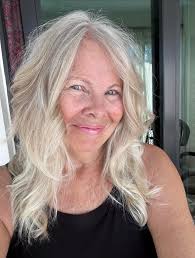 69 years young (ha!) Growing out the whites and greys for a year and a half  now and lovin' it. Some days are tough but a fresh haircut helps a lot!  Don't