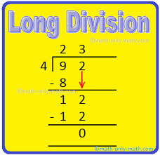 These online activities help third graders relate division and multiplication, divide numbers by 5 and 10 and. Long Division Division By One Digit Divisor And Two Digit Divisor Kamagra