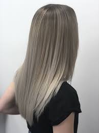 dunkeln ansatz kuhles auslaufendes blond balayage haare blond frisuren langhaarfrisuren