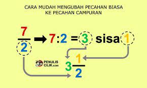 Check spelling or type a new query. Cara Mudah Mengubah Pecahan Biasa Ke Pecahan Campuran Penulis Cilik