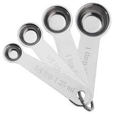 Vardagen Measuring Spoons Set Of 4 Ikea Measuring Spoons Baking Utensils Spoon