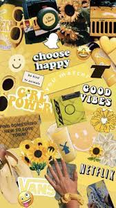 Maybe you would like to learn more about one of these? Cute Aesthetic Yellow Collage Wallpapers Wallpaper Cave