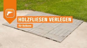 Werden die klick fliesen von toom oder poco domäne den eigenen ansprüchen gerecht oder ist laminat von ikea die bessere wahl? Holzfliesen Verlegen Fur Balkone Obi Youtube