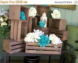 10 Rustic Wedding Decor For Sale In 2020 Rustic Wedding Decor Wooden Crates Wedding Wedding Reception Decorations Rustic