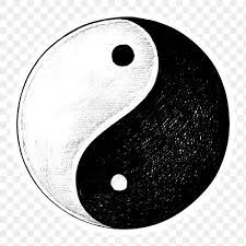 Hand Drawn Yin And Yang Symbol Sticker With A White Border Design Element Free Image By Rawpixel Com Hein How To Draw Hands Design Element Border Design