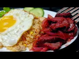 Nasi goreng merah ini juga bervariasi dari bumbu dan isinya. Resepi Nasi Goreng Usa Sangat Sedap Daging Masak Merah Seperti Restoran Thai Youtube
