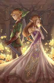 Link and Zelda by Kyuriin on deviantART | Legend of zelda, Twilight princess,  Princess zelda