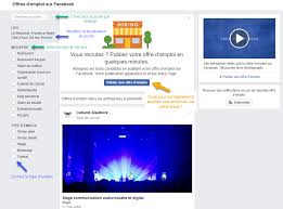 Seule condition pour que le versement soit validé : Tuto Creer Une Offre D Emploi Sur Ma Page Facebook Marseille 13