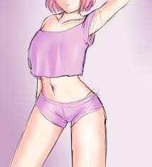 Natsuki showing off a new outfit (@mocca_bun on Twitter) : r/DDLC