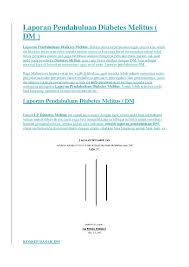 I nyoman adi gita suadnyana (14.321.2027) 3. Contoh Laporan Pendahuluan Diabetes Melitus Seputar Laporan